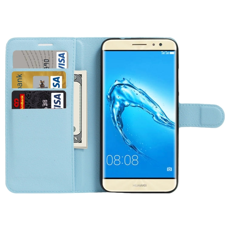 For Huawei  Maimang 5 Litchi Texture Horizontal Flip Leather Case with Holder & Card Slots & Wallet