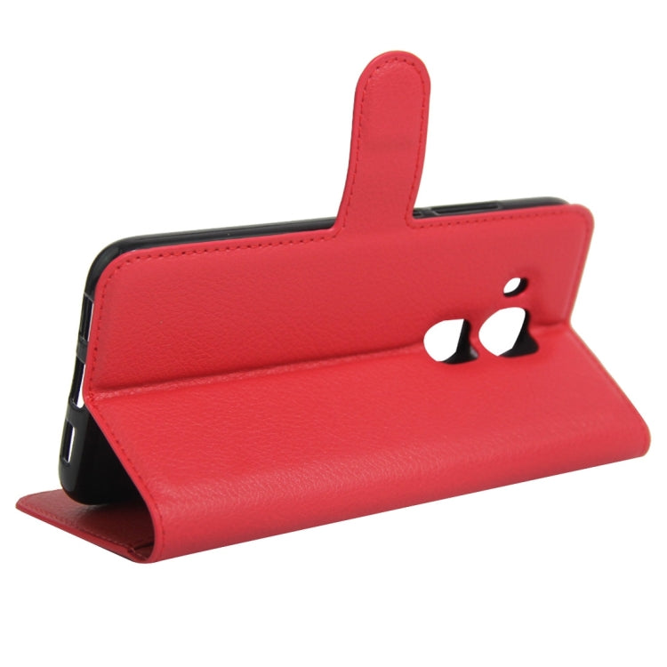 For Huawei  Maimang 5 Litchi Texture Horizontal Flip Leather Case with Holder & Card Slots & Wallet