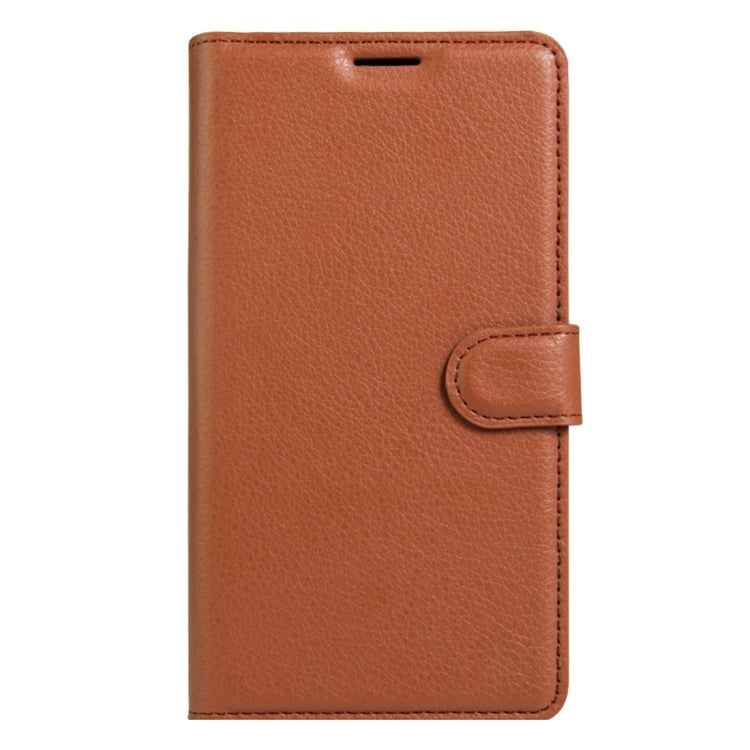 For Huawei  Maimang 5 Litchi Texture Horizontal Flip Leather Case with Holder & Card Slots & Wallet