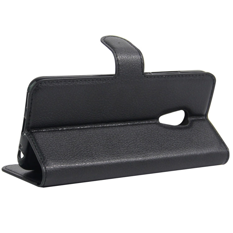 For Meizu  M3E / Meilan E Litchi Texture Horizontal Flip Leather Case with Holder & Card Slots & Wallet