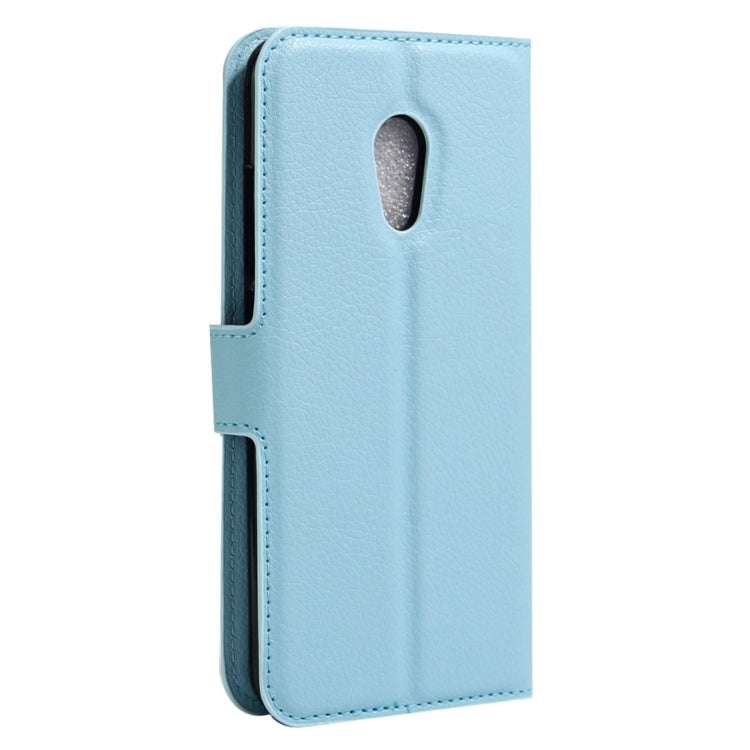 For Meizu  M3E / Meilan E Litchi Texture Horizontal Flip Leather Case with Holder & Card Slots & Wallet