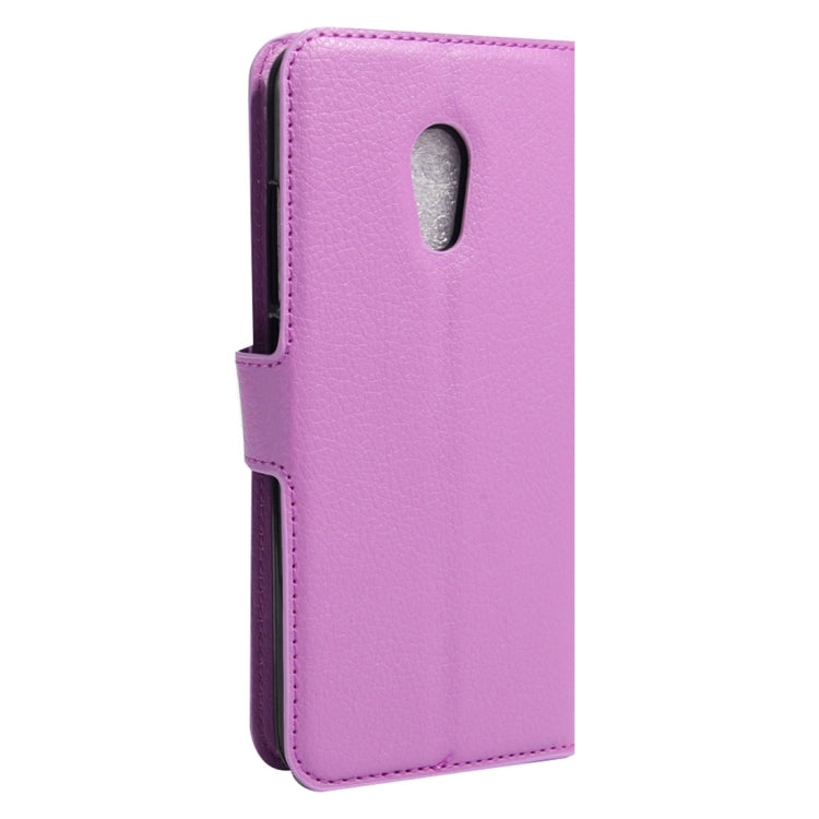 For Meizu  M3E / Meilan E Litchi Texture Horizontal Flip Leather Case with Holder & Card Slots & Wallet