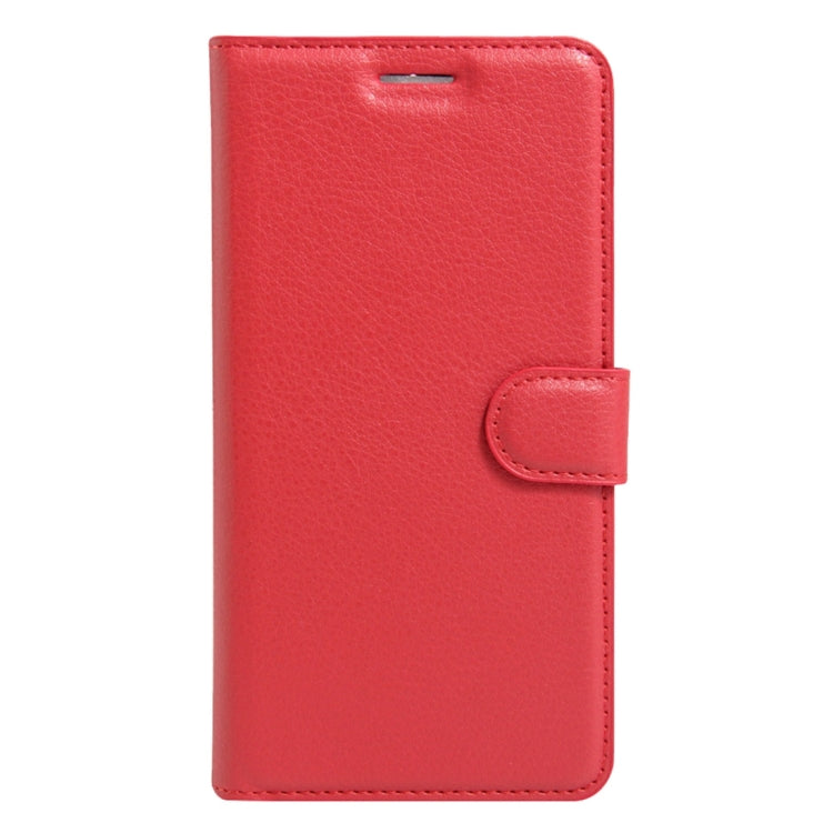 For Meizu  M3E / Meilan E Litchi Texture Horizontal Flip Leather Case with Holder & Card Slots & Wallet