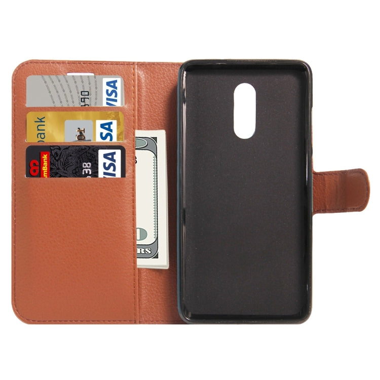 For Xiaomi  Redmi Note 4 Litchi Texture Horizontal Flip Leather Case with Holder & Card Slots & Wallet