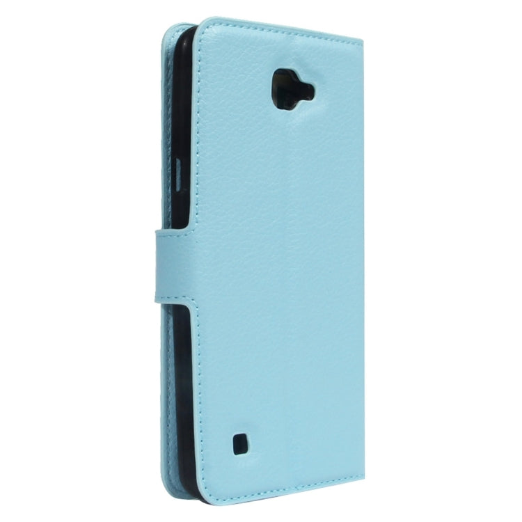 For LG X5 Litchi Texture Horizontal Flip Leather Case with Holder & Card Slots & Wallet