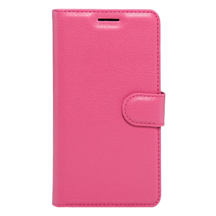 For LG X5 Litchi Texture Horizontal Flip Leather Case with Holder & Card Slots & Wallet