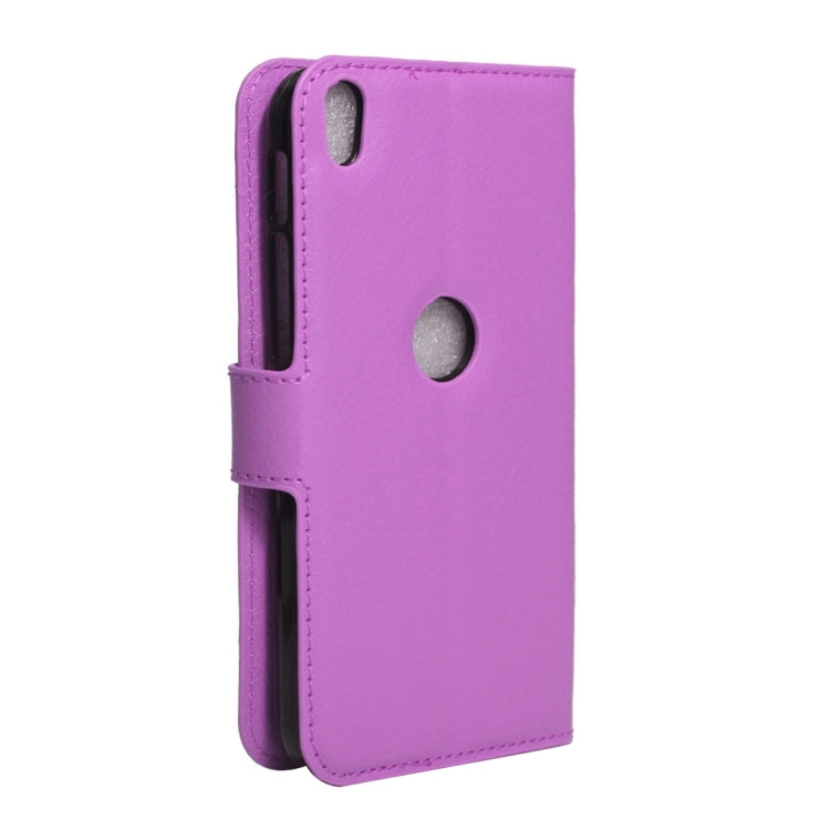 For Alcatel Shine Lite Litchi Texture Horizontal Flip PU Leather Case with Holder & Card Slots & Wallet