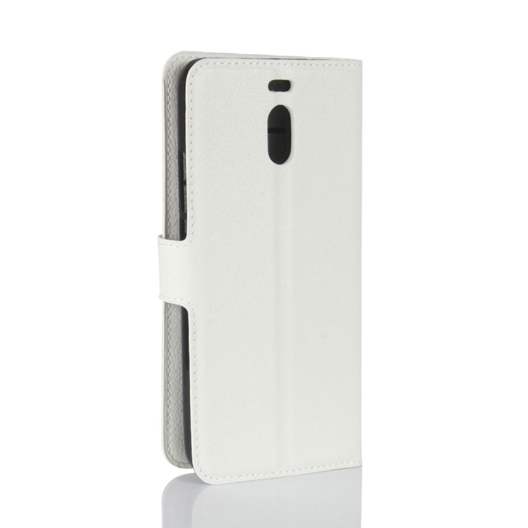 For Meizu  M6 Note Litchi Texture PU +TPU Horizontal Flip Leather Case With Holder & Card Slots & Wallet