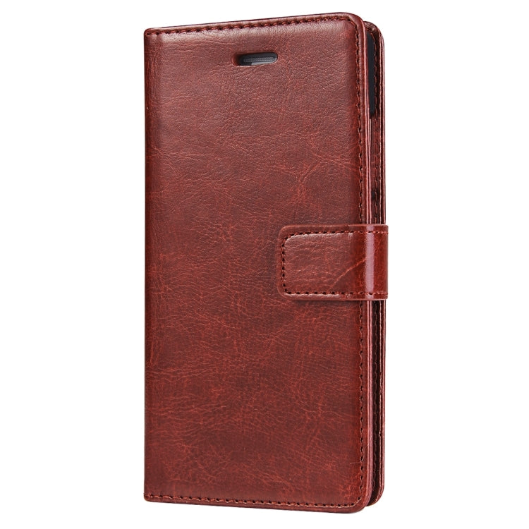 For Huawei  P8 Lite Crazy Horse Texture Horizontal Flip Leather Case with Photo Frame & Holder & Card Slots & Wallet & Lanyard