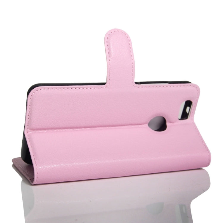 For Huawei nova Litchi Texture Horizontal Flip Leather Case with Holder & Card Slots & Wallet