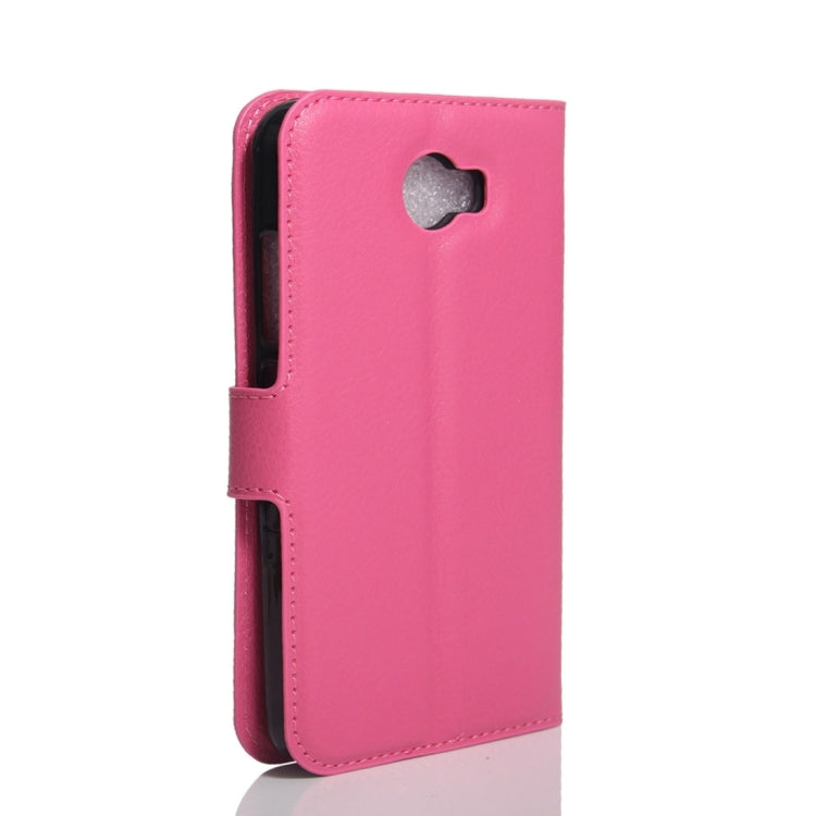 For ARCHOS 50 Cobalt Litchi Texture Horizontal Flip Leather Case with Holder & Card Slots & Wallet