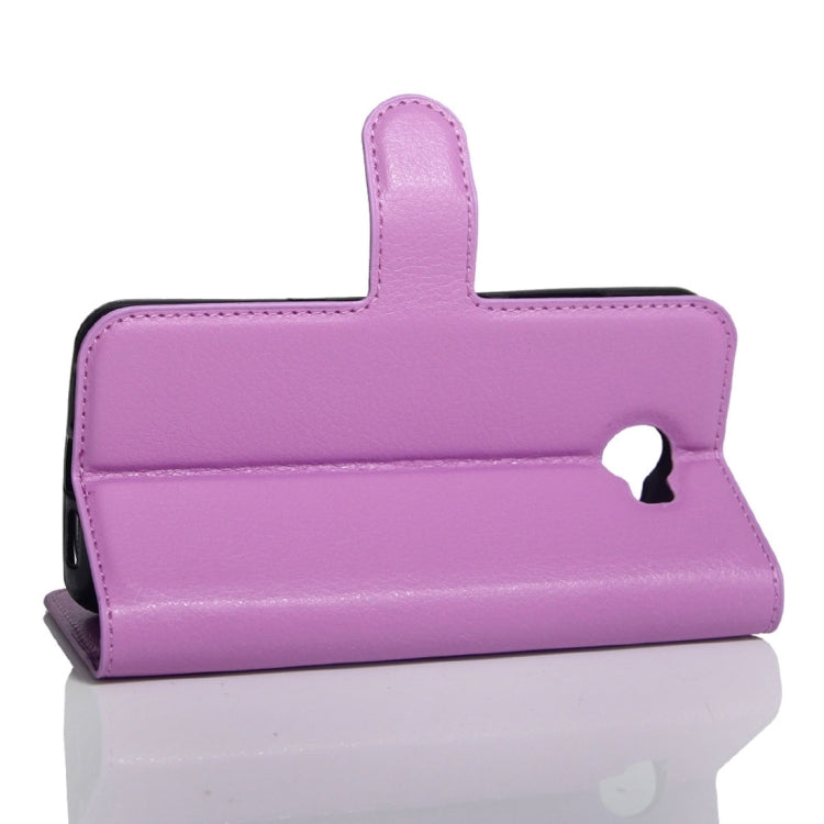 For ARCHOS 50 Cobalt Litchi Texture Horizontal Flip Leather Case with Holder & Card Slots & Wallet