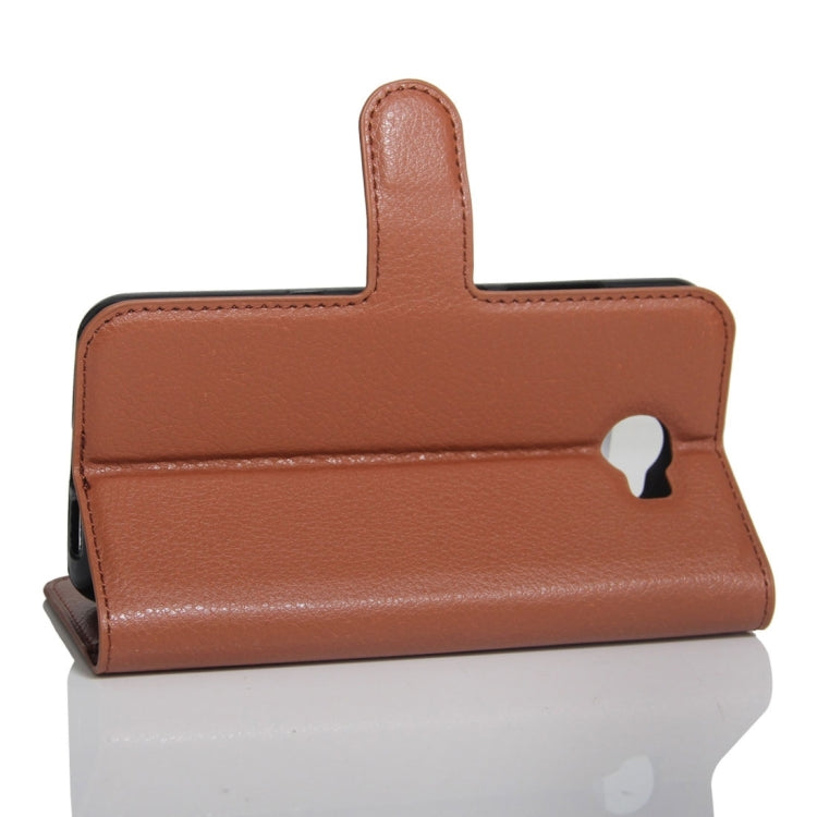 For ARCHOS 50 Cobalt Litchi Texture Horizontal Flip Leather Case with Holder & Card Slots & Wallet