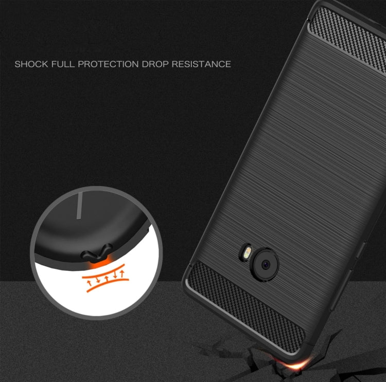 For Xiaomi Note 2 Brushed Texture Carbon Fiber TPU Protective Case
