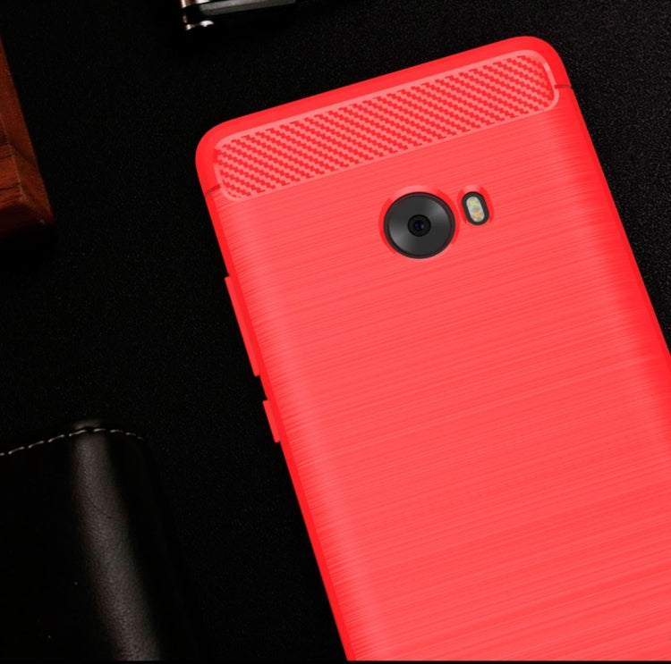 For Xiaomi Note 2 Brushed Texture Carbon Fiber TPU Protective Case