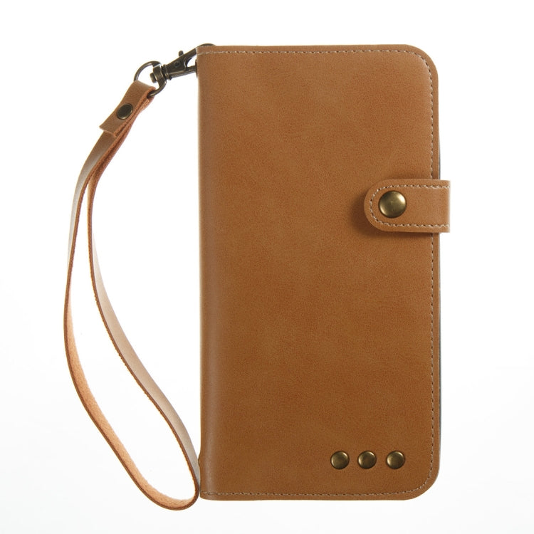 For Huawei P10 Lite Retro Crazy Horse Texture Horizontal Flip PU Leather Case with Card Slots & Wallet & Hand Strap