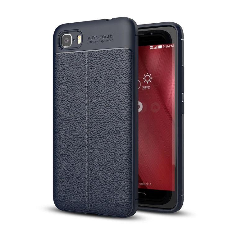 For ASUS Zenfone 3s Max / ZC521TL Litchi Texture TPU Protective Case