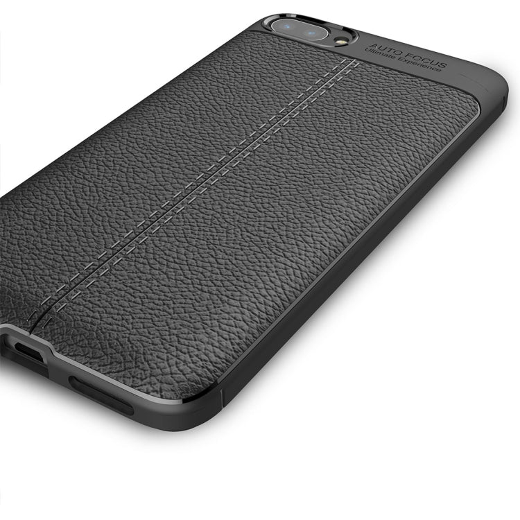 For ASUS Zenfone 4 Max Plus / ZC554KL Litchi Texture TPU Protective Case