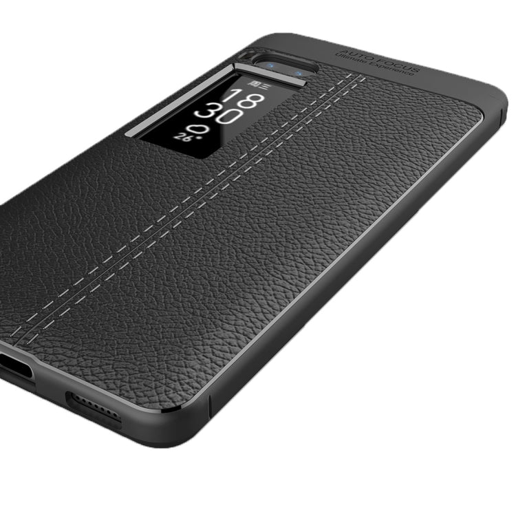For Meizu PRO 7 Litchi Texture TPU Protective Case