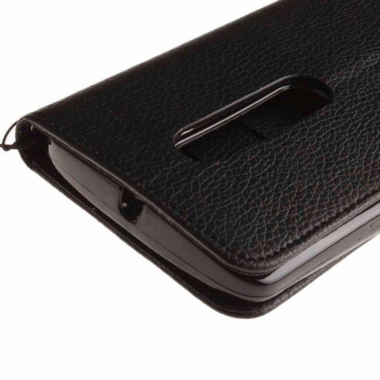 For Motorola Moto X Play Litchi Texture Horizontal Flip Leather Case with Holder & Card Slots & Wallet & Photo Frame & Lanyard