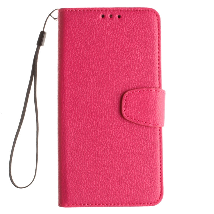 For Motorola Moto X Play Litchi Texture Horizontal Flip Leather Case with Holder & Card Slots & Wallet & Photo Frame & Lanyard