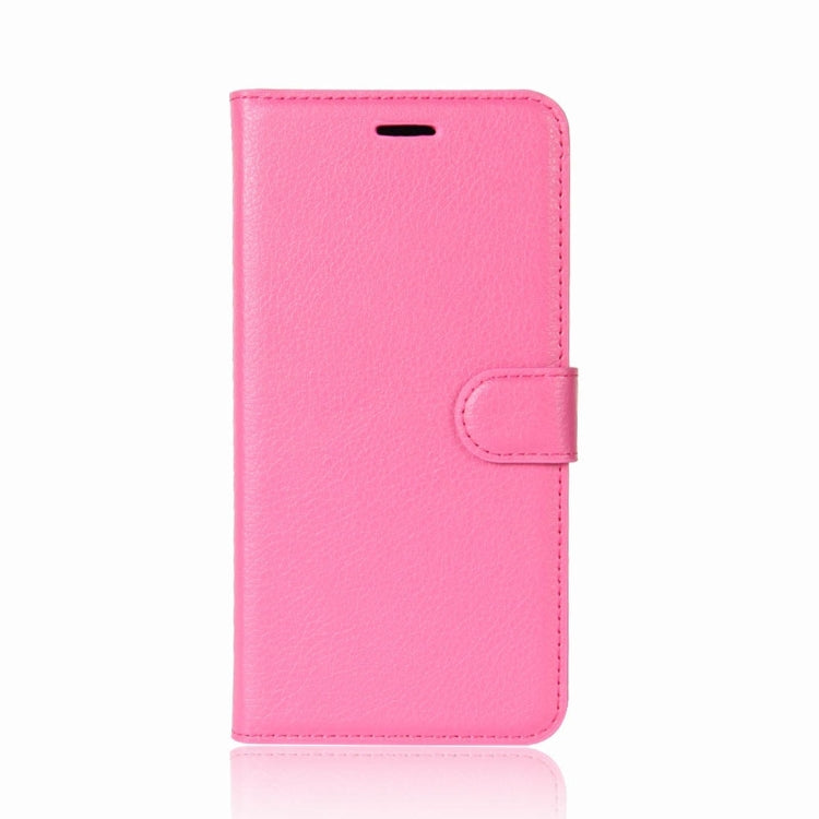 For Sony Xperia XZ1 Compact Litchi Texture PU +TPU Horizontal Flip Leather Case With Holder & Card Slots & Wallet