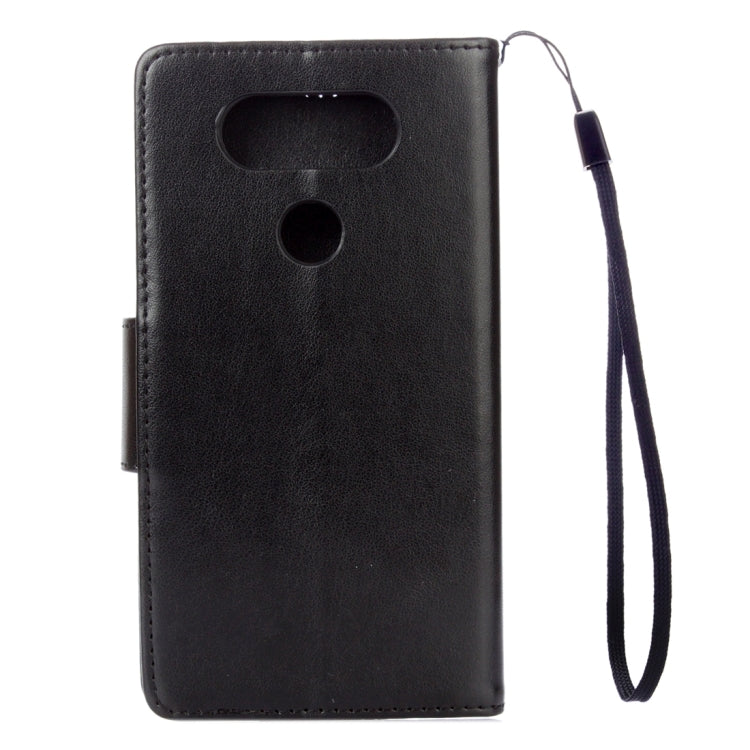 For LG V20 Butterflies Love Flowers Embossing Horizontal Flip Leather Case with Holder & Card Slots & Wallet & Lanyard