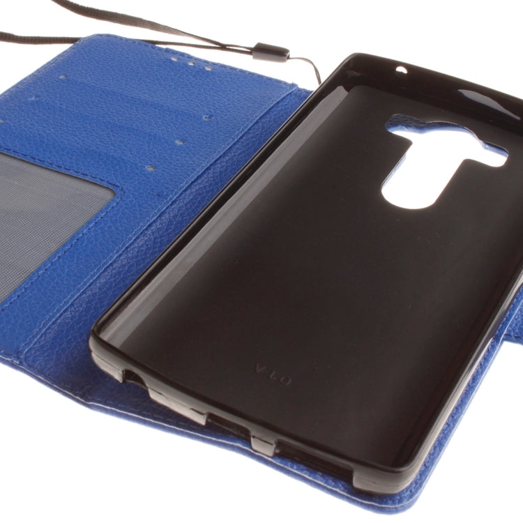 For LG V10 Litchi Texture Horizontal Flip Leather Case with Holder & Card Slots & Wallet & Photo Frame & Lanyard