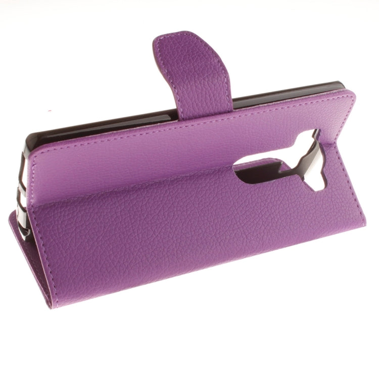 For LG V10 Litchi Texture Horizontal Flip Leather Case with Holder & Card Slots & Wallet & Photo Frame & Lanyard