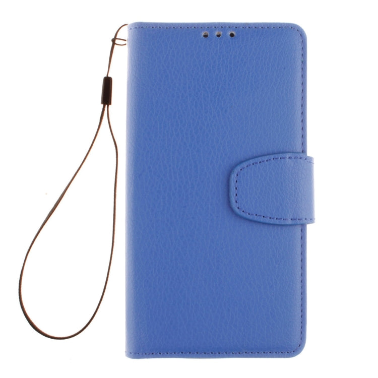 For LG L Bello D337 Litchi Texture Horizontal Flip Leather Case with Holder & Card Slots & Wallet & Photo Frame & Lanyard