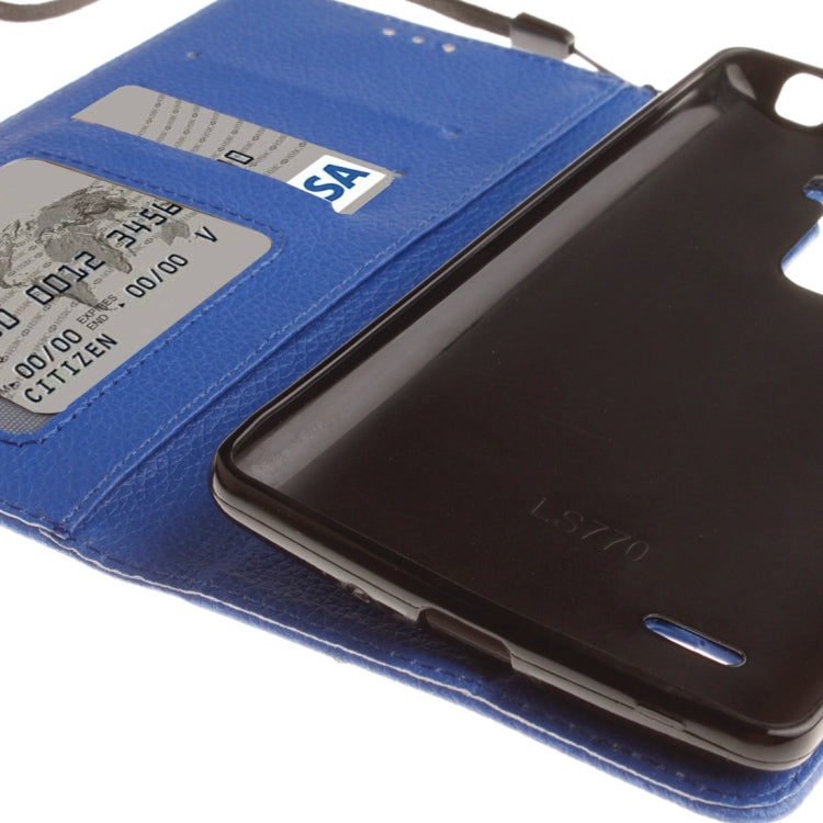 For LG G4 Stylus Litchi Texture Horizontal Flip Leather Case with Holder & Card Slots & Wallet & Photo Frame & Lanyard