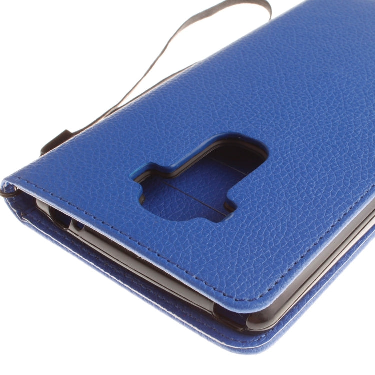 For LG G4 Stylus Litchi Texture Horizontal Flip Leather Case with Holder & Card Slots & Wallet & Photo Frame & Lanyard