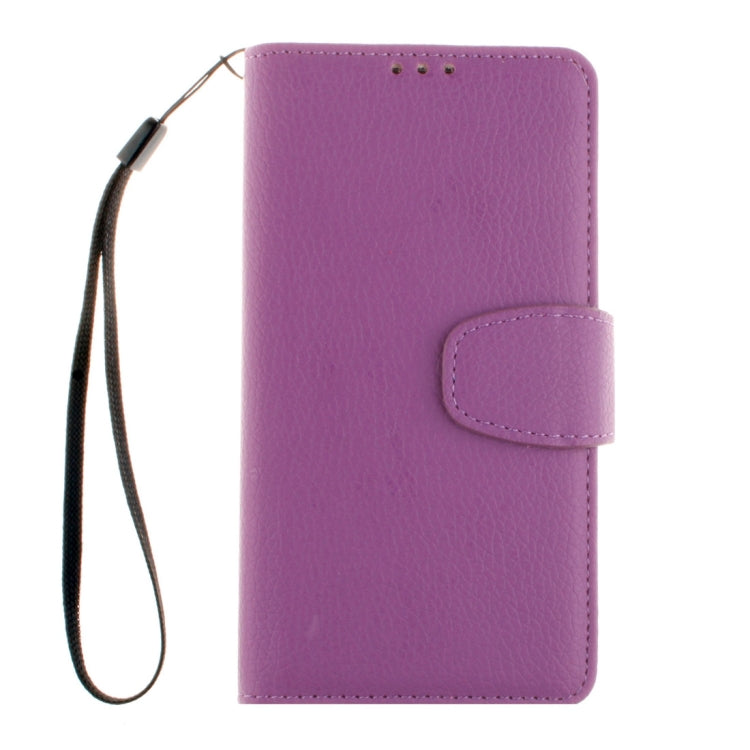 For LG Leon / H340 Litchi Texture Horizontal Flip Leather Case with Holder & Card Slots & Wallet & Photo Frame & Lanyard