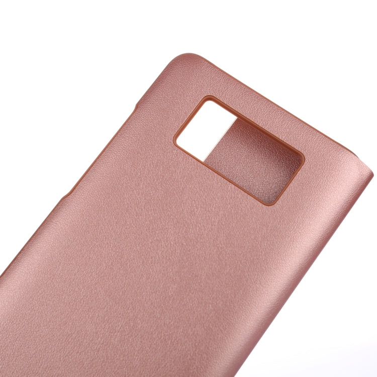 For Huawei  Mate 10 PC + PU Litchi Texture Horizontal Flip Smart View Flip Leather Case Back Cover with Sleep / Wake-up