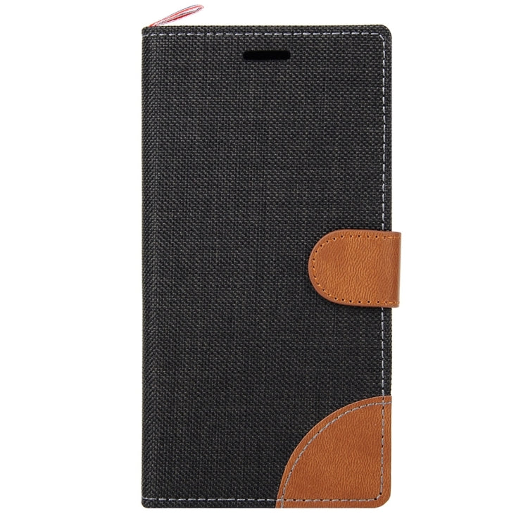 For Sony Xperia X Performance Denim Texture Horizontal Flip Leather Case with Holder & Card Slots