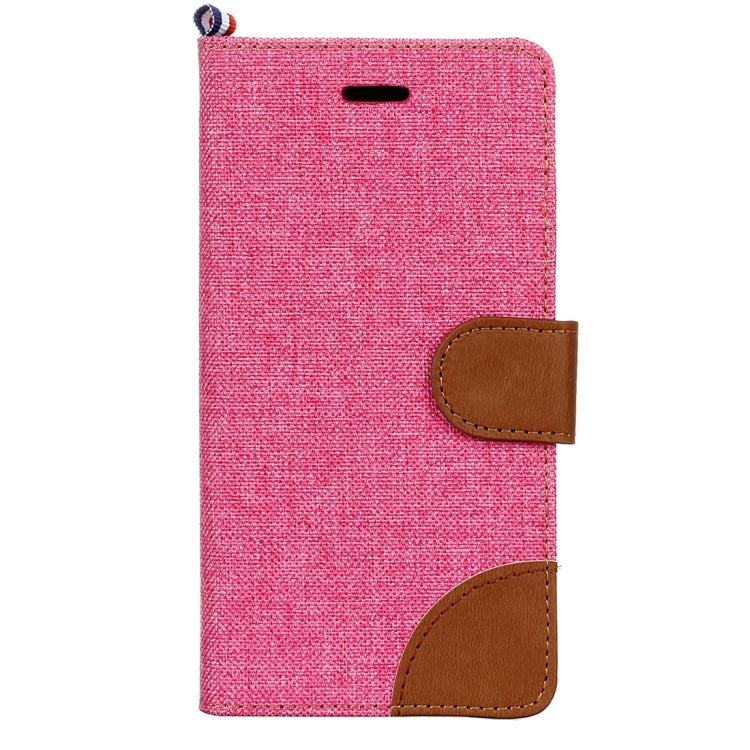 For ASUS ZenFone 3 / ZE552KL Denim Texture Horizontal Flip Leather Case with Magnetic Buckle & Holder & Card Slots