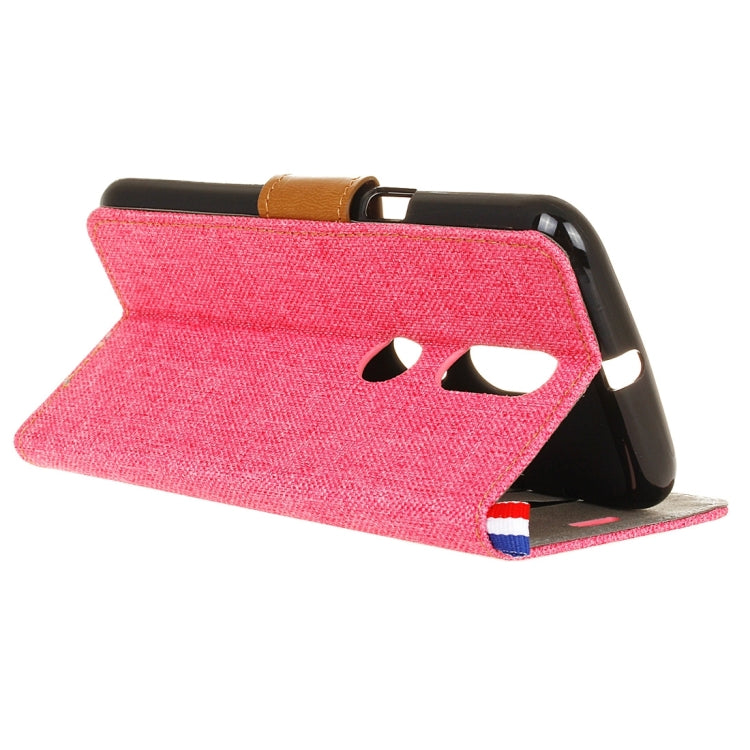 For Motorola Moto G (4rd gen) Denim Texture Horizontal Flip Leather Case with Magnetic Buckle & Holder & Card Slots