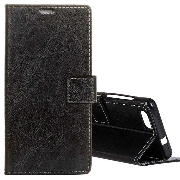 For DOOGEE  X20 / X20L Retro Crazy Horse Texture Horizontal Flip Leather Case with Card Slots & Holder & Wallet & Photo Frame