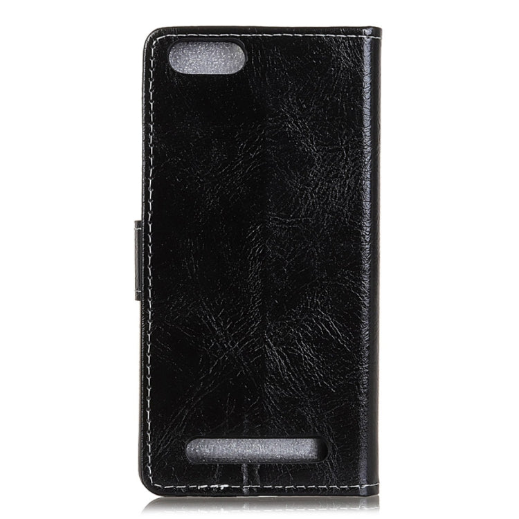 For DOOGEE  X30 Retro Crazy Horse Texture Horizontal Flip Leather Case with Card Slots & Holder & Wallet & Photo Frame