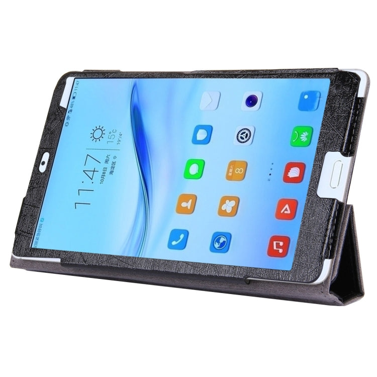 Strokes Texture Horizontal Flip Leather Case for Huawei Mediapad M3 Tablet 8.0 Inch with 3-folding Holder