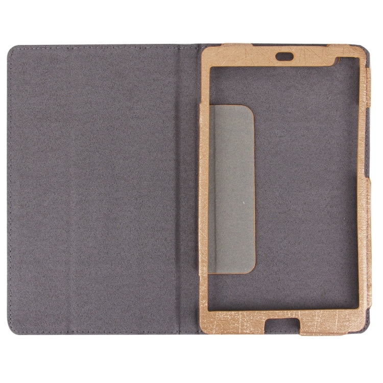 Strokes Texture Horizontal Flip Leather Case for Huawei Mediapad M3 Tablet 8.0 Inch with 3-folding Holder
