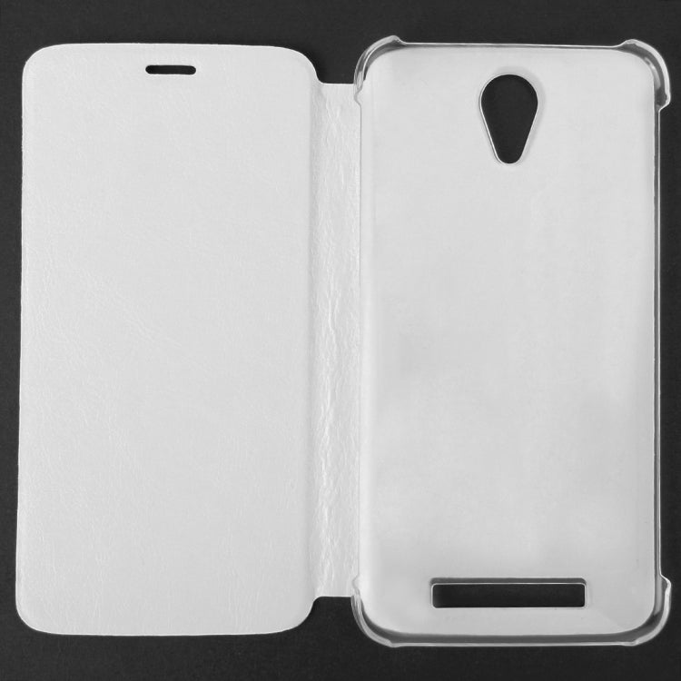 Horizontal Flip Leather Case with Holder for DOOGEE Valencia 2 Y100 Plus