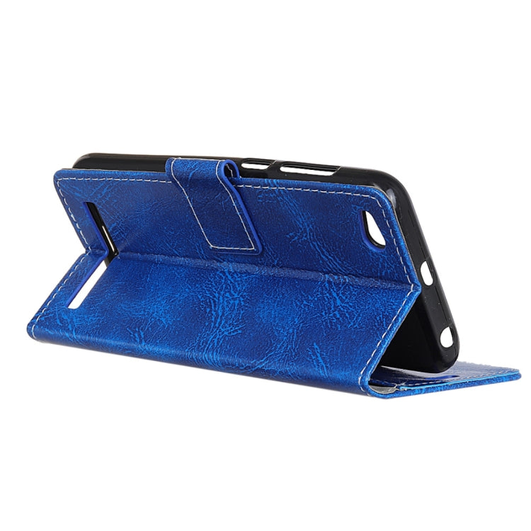 For Xiaomi  Redmi 5A Retro Crazy Horse Texture Horizontal Flip Leather Case with Card Slots & Holder & Wallet & Photo Frame