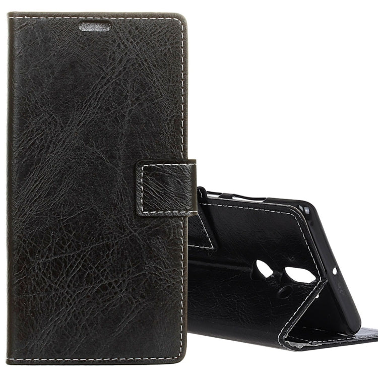 For NOKIA 8 Sirocco Retro Crazy Horse Texture Horizontal Flip Leather Case with Card Slots & Holder & Wallet & Photo Frame