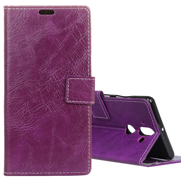 For NOKIA 8 Sirocco Retro Crazy Horse Texture Horizontal Flip Leather Case with Card Slots & Holder & Wallet & Photo Frame
