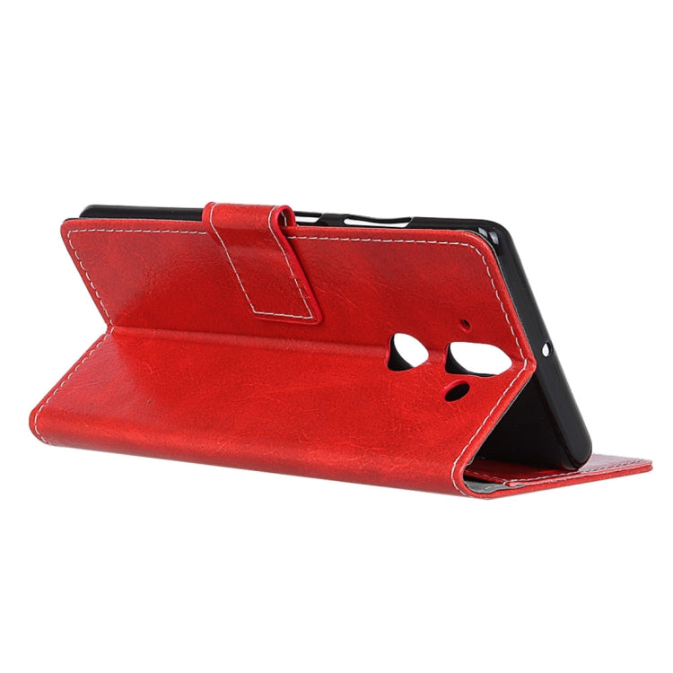 For NOKIA 8 Sirocco Retro Crazy Horse Texture Horizontal Flip Leather Case with Card Slots & Holder & Wallet & Photo Frame