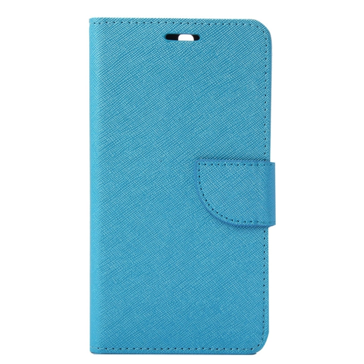 For Huawei  P9 Plus Cross Texture Leather Case with Holder & Card Slots & Wallet