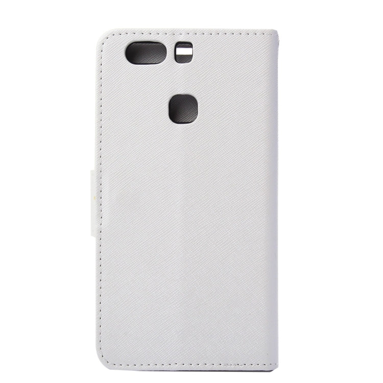 For Huawei  P9 Plus Cross Texture Leather Case with Holder & Card Slots & Wallet