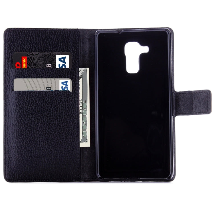 For Huawei  Honor 5c Litchi Texture Horizontal Flip Leather Case with Holder & Card Slots & Wallet