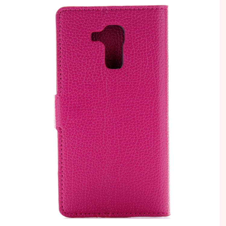 For Huawei  Honor 5c Litchi Texture Horizontal Flip Leather Case with Holder & Card Slots & Wallet